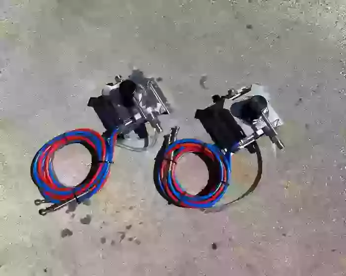 Kothar Turn and Clean chemical applicators after service rebuild cleaned and reassembled ready for use